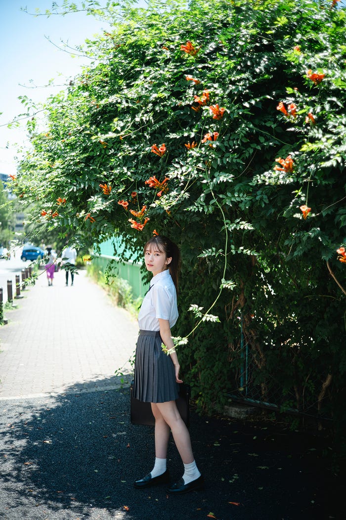 菅原咲月「B.L.T. SUMMER CANDY 2023(仮)」(東京ニュース通信社刊)撮影/HIROKAZU