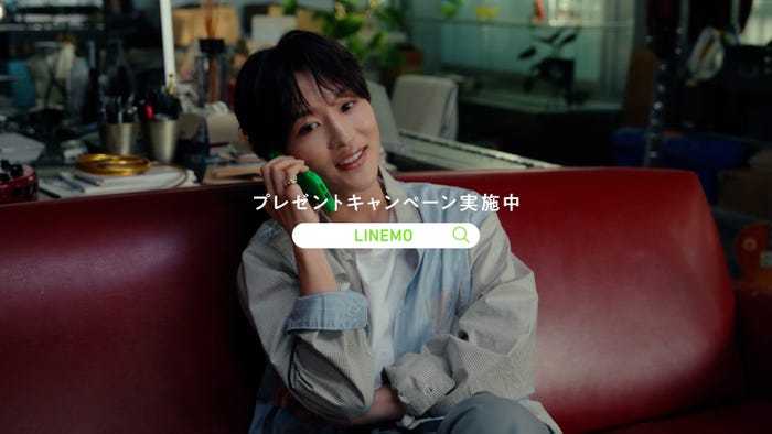 本多大夢/GreenTalk「つながる」篇(提供写真)