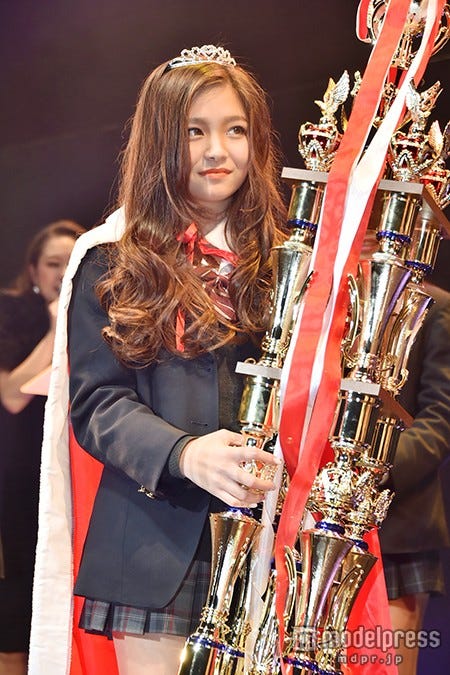 「関西女子高校生ミスコン2014」グランプリの「みゆ」さん
