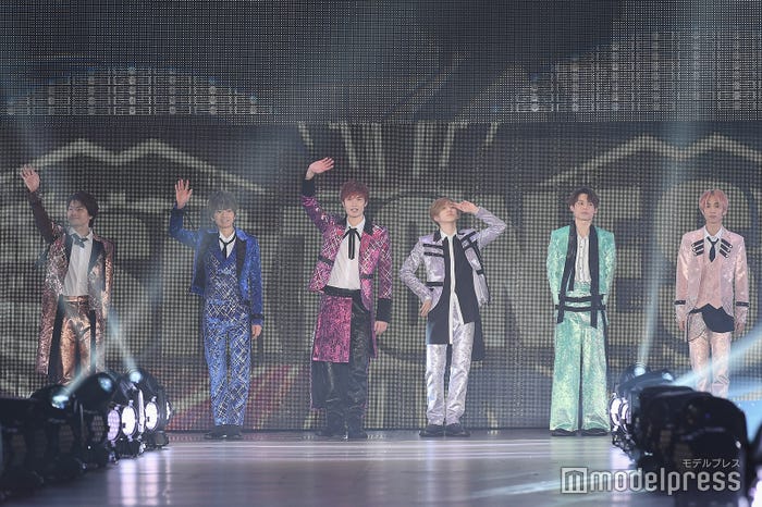 SixTONES/森本慎太郎、高地優吾、ジェシー、京本大我、松村北斗、田中樹 (C)モデルプレス