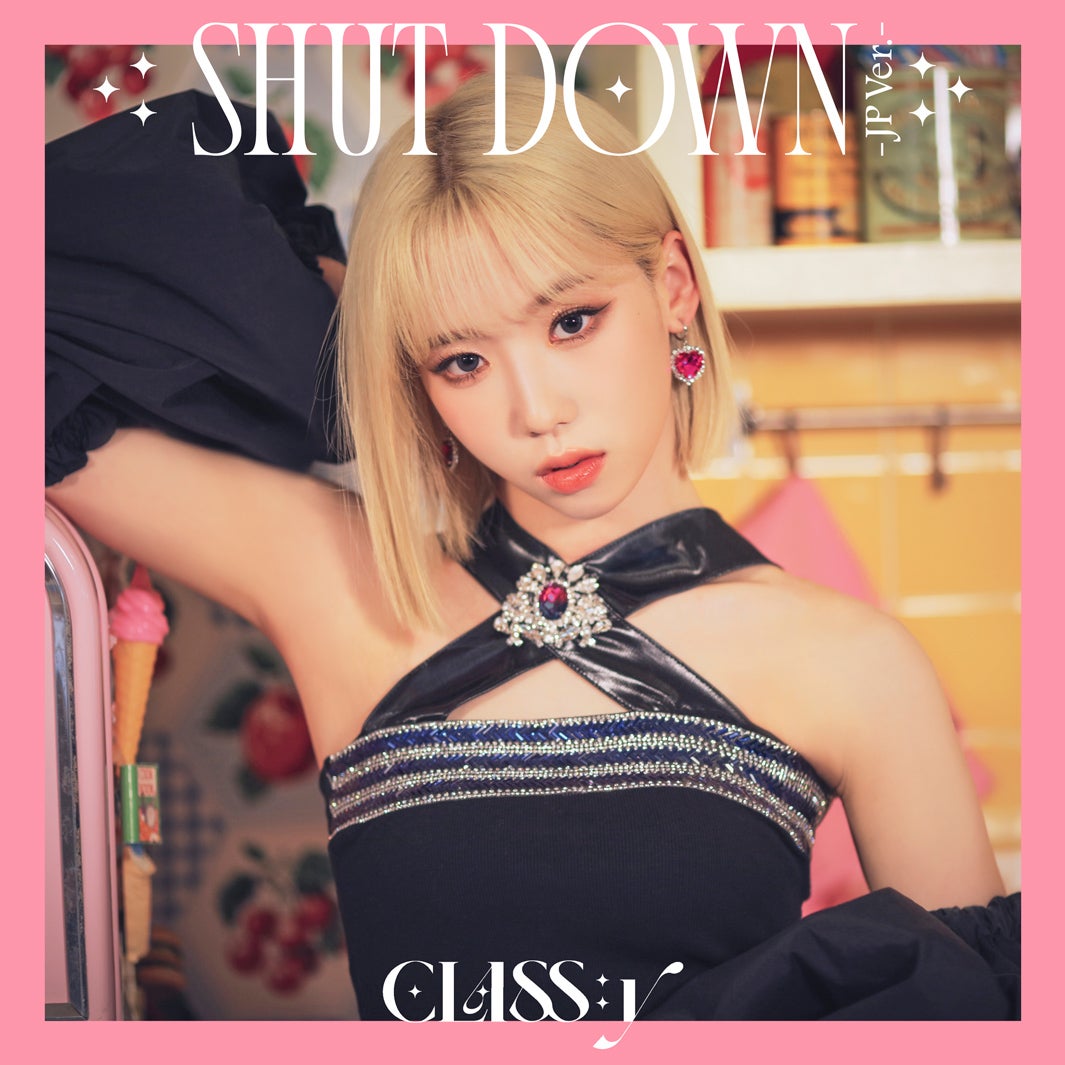 ヘジュ／日本デビューシングル「SHUT DOWN -JP Ver.-」アートワーク ソロ盤（提供写真）