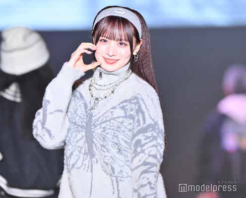 表情が可愛すぎてバズったアイドル・CANDY TUNE立花琴未、ウェービーヘア×ファーソックスで印象ガラリ【TGCしずおか2025】
