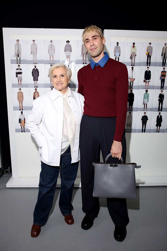 「フェンディ2025年春夏メンズコレクション」の様子（提供写真）