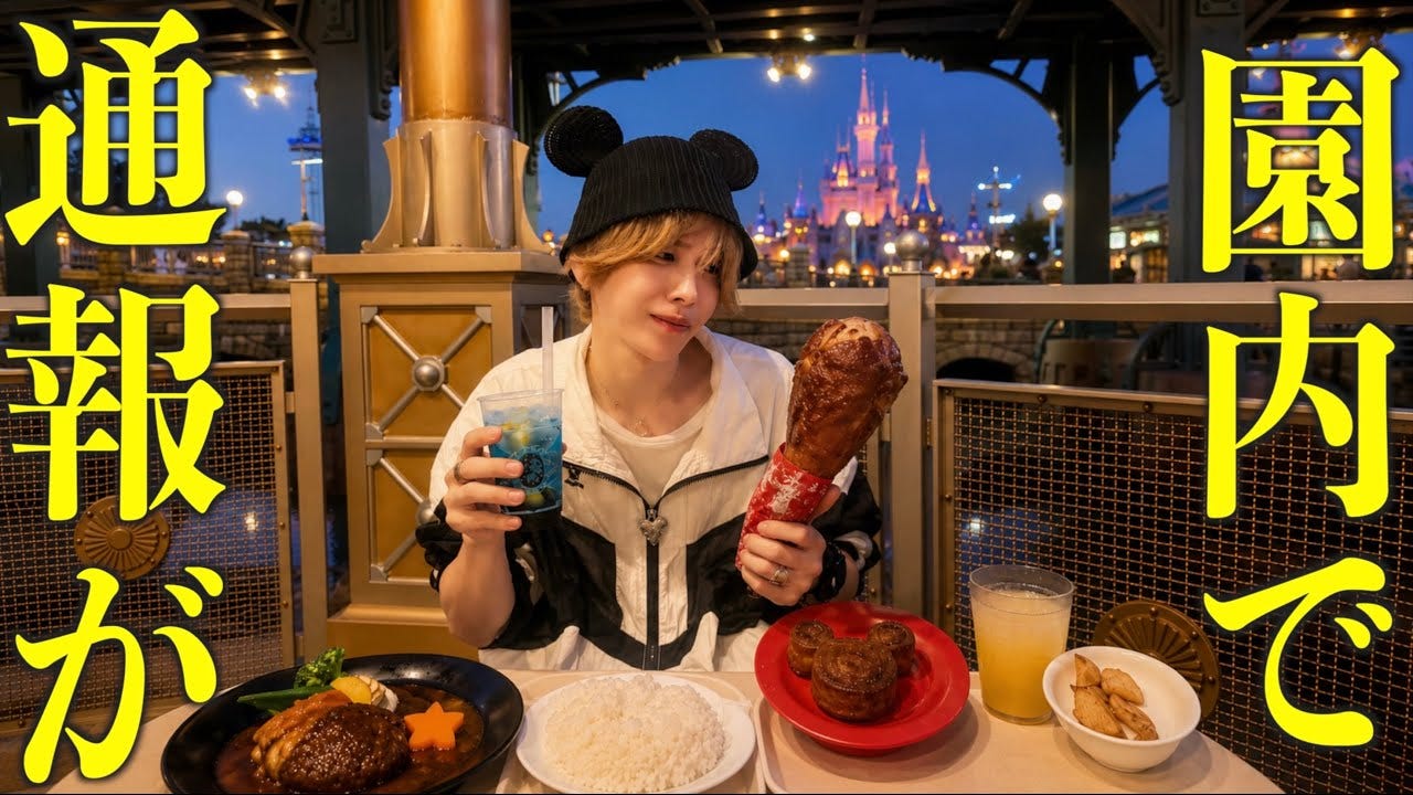 人気YouTuber、ディズニーシーでの撮影でハプニング発生!?