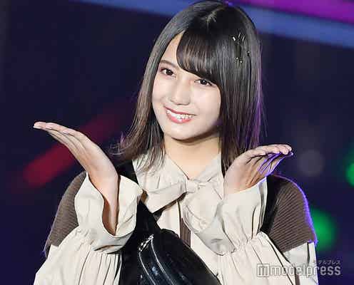 日向坂46小坂菜緒、両手投げキスに黄色い歓声<TGC北九州2019>