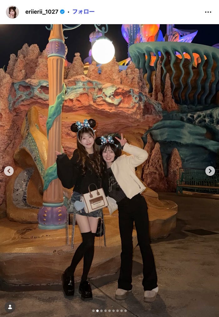 千葉恵里Instagramより