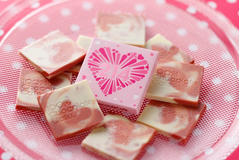 シャンパンと濃厚ストロベリーを合わせた「214スペシャル」