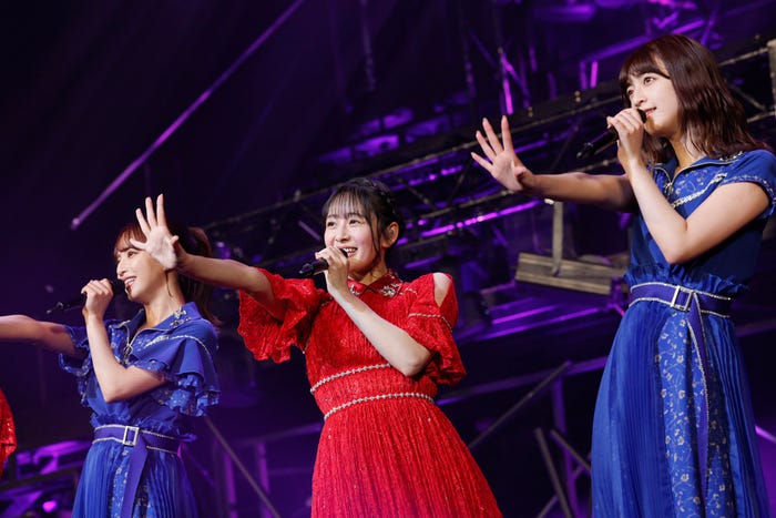 佐藤楓、向井葉月、吉田綾乃クリスティー/乃木坂46「32ndSGアンダーライブ」より(提供写真)