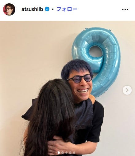 田村淳Instagramより