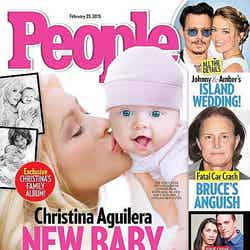 クリスティーナ・アギレラと娘サマーちゃんが登場した『People』誌。People Magazine Instagram　【モデルプレス】