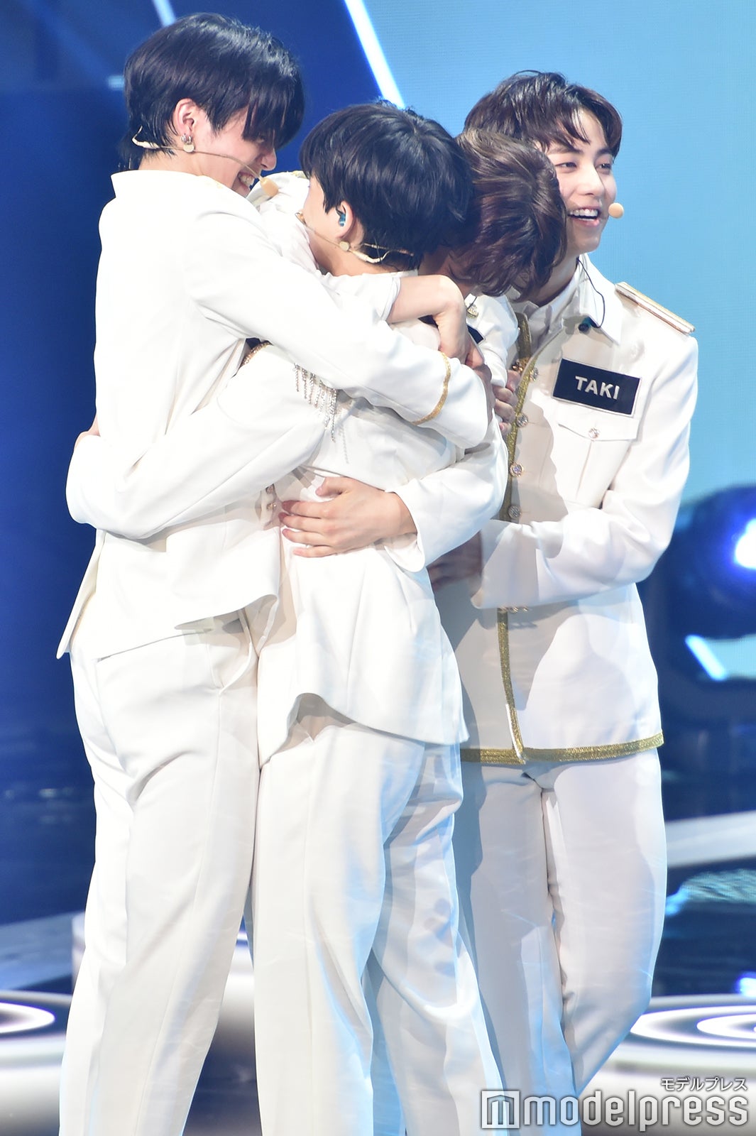 K、EJ、HARUA、TAKI （C）モデルプレス