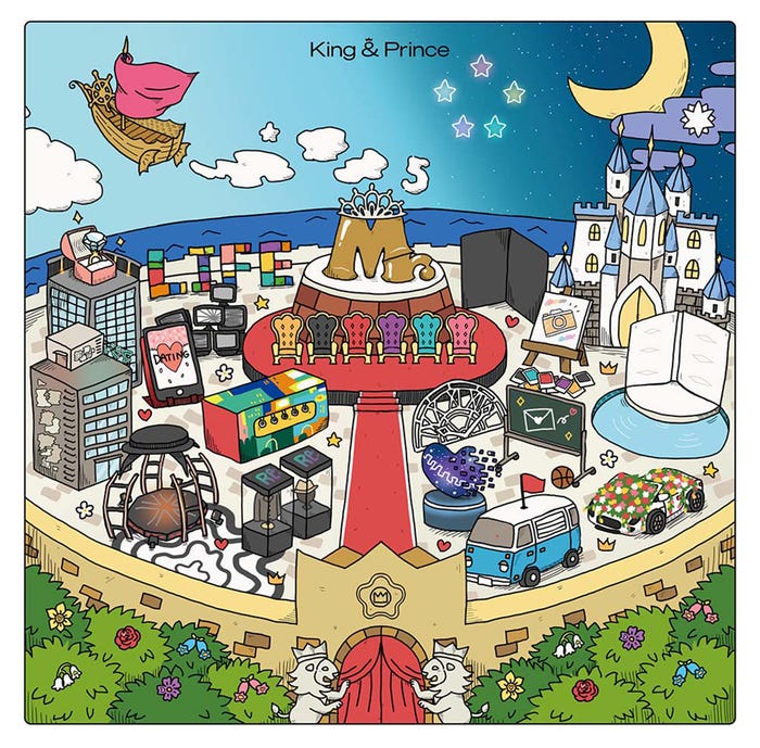 King ＆ Prince、初ベストアルバム「Mr.5」アー写＆ジャケ写4種一挙公開 高橋海人の描き下ろしイラスト・ファンへのスペシャル
