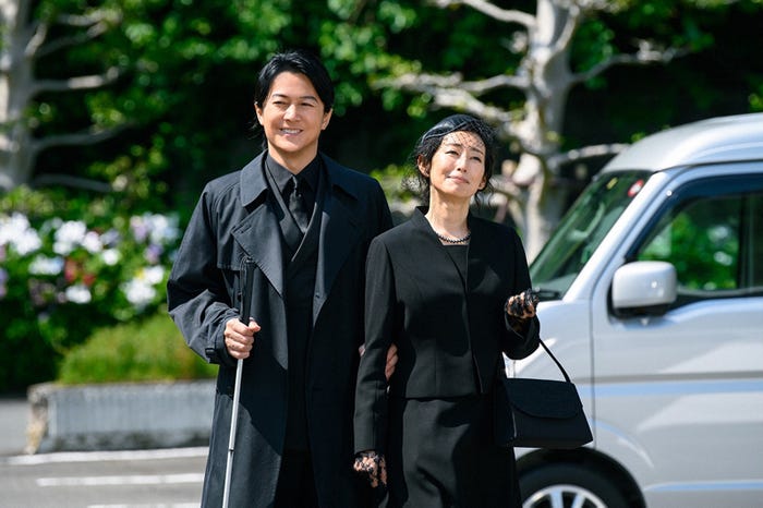 福山雅治、木村多江「ラストマン-全盲の捜査官-」第10話より(C)TBS
