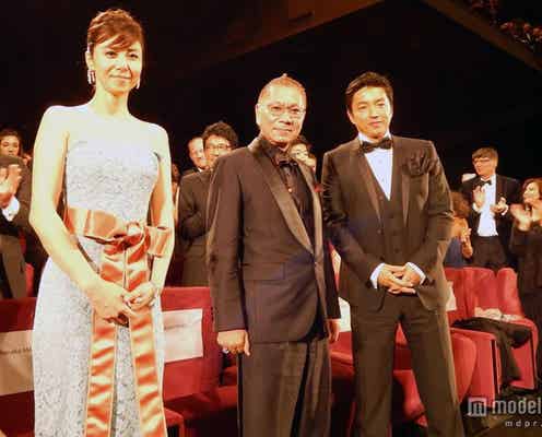 松嶋菜々子、カンヌで拍手喝采 2000人総立ちに感無量