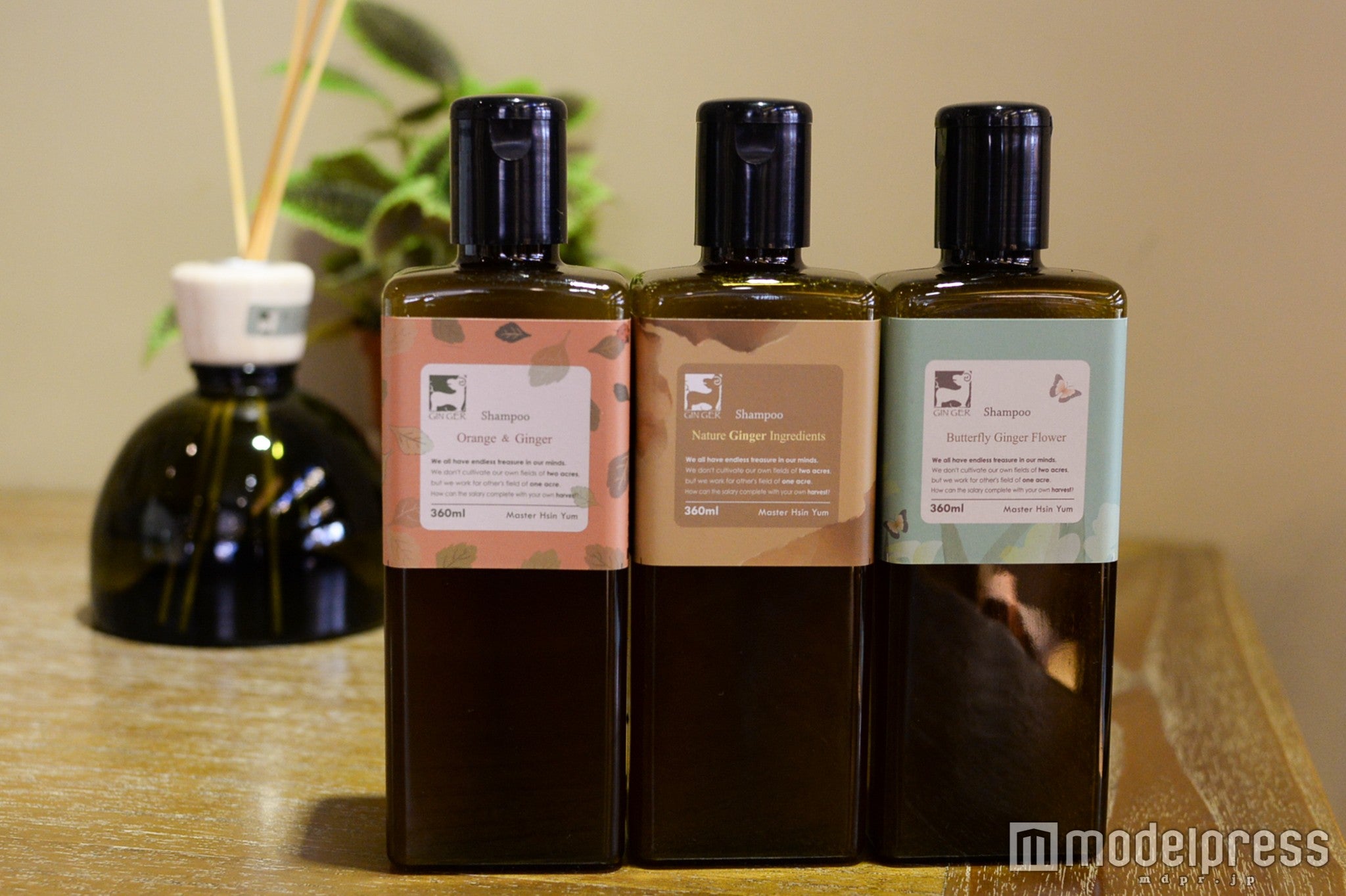 シャンプー各450元（C）モデルプレス