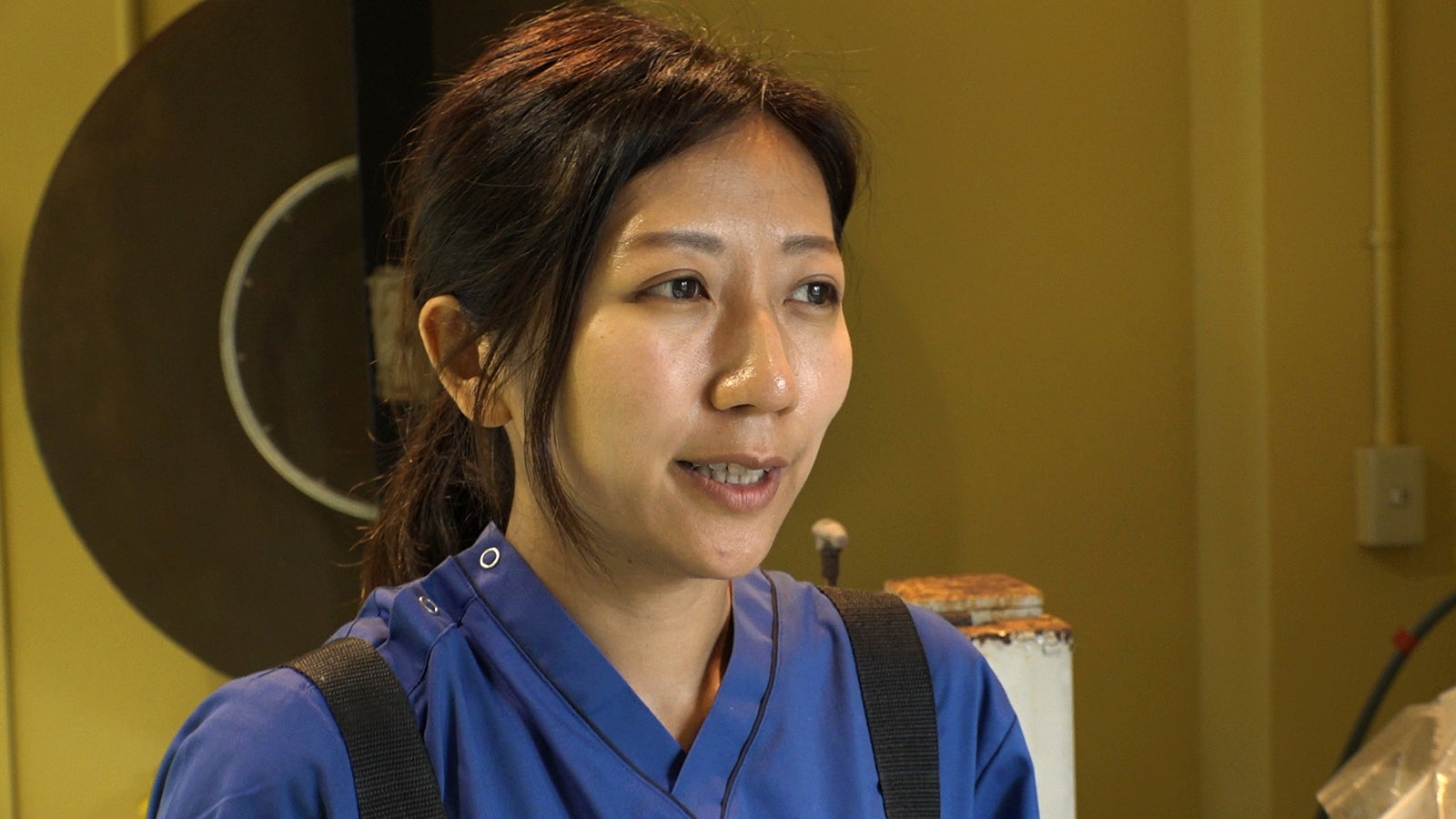 毛塚千穂さん（写真提供：関西テレビ）