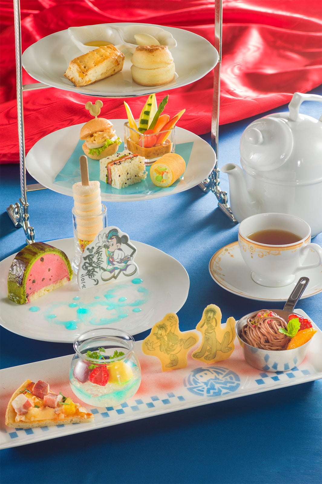 「ドリーマーズ・ラウンジ」アフタヌーンティーセット（C）Disney