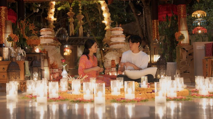 武井亜樹、坂口隆志『バチェロレッテ・ジャパン』シーズン3エピソード2(C)2024 Warner Bros. International Television Production Limited. All Rights Reserved