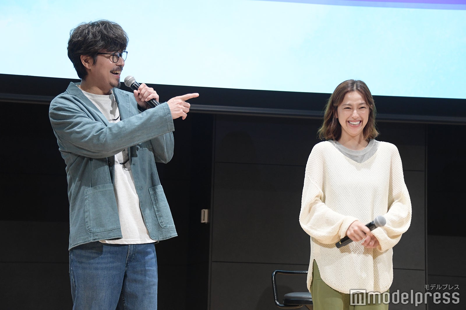 小澤征悦、中村アン（C）モデルプレス