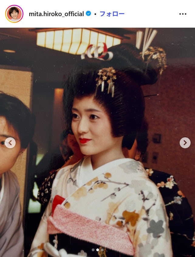 三田寛子Instagramより