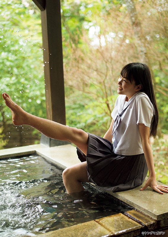 吉澤遥奈(C)細居幸次郎 /ヤングマガジン