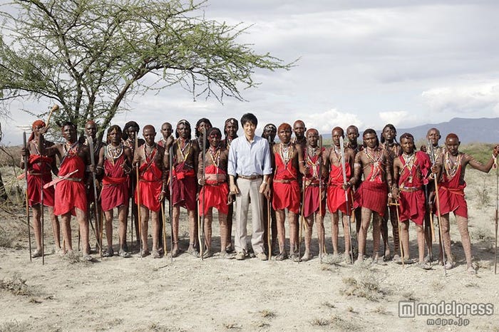 大沢たかお、アフリカ・ケニアで壮大ロケに挑む(C)2015「風に立つライオン」製作委員会