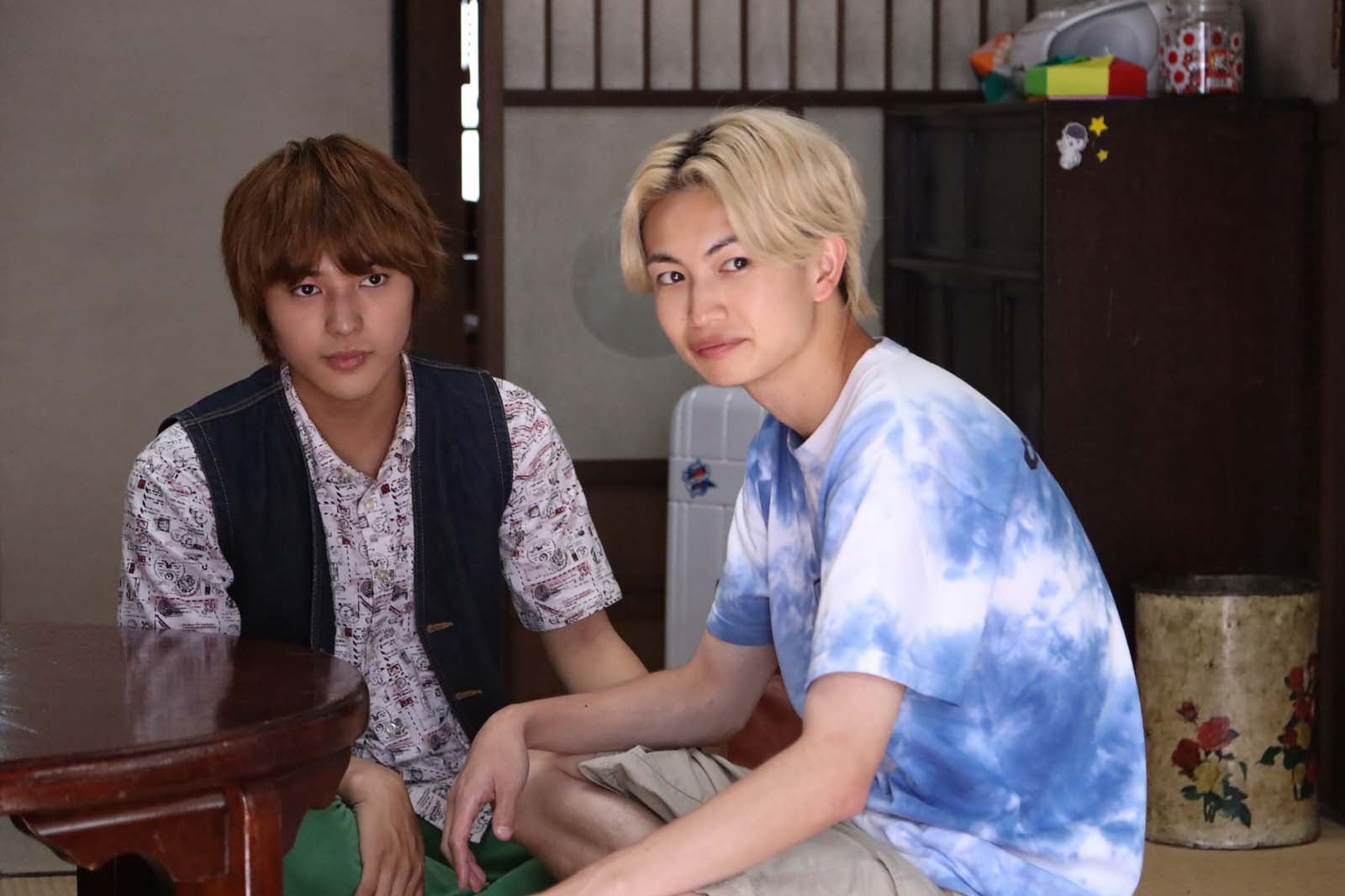 荒木飛羽、綱啓永「ばらかもん」第9話より（C）フジテレビ