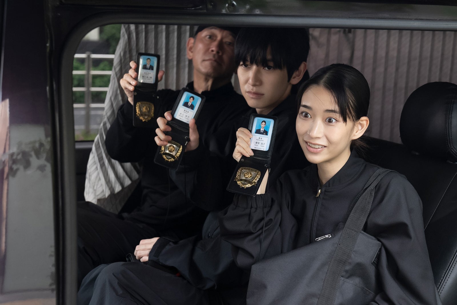 杉本哲太、本郷奏多、森川葵「スティンガース 警視庁おとり捜査検証室」第1話（C）フジテレビ