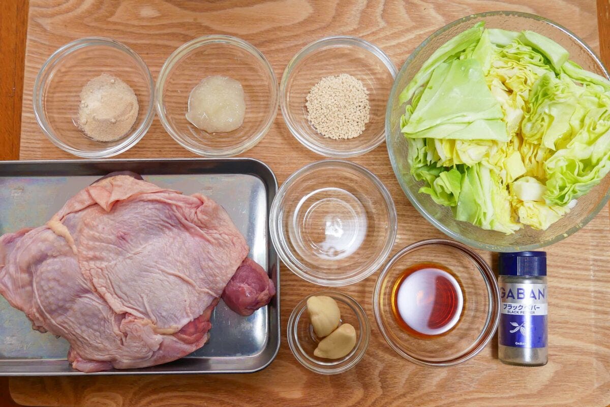 鶏のニンニク焼き