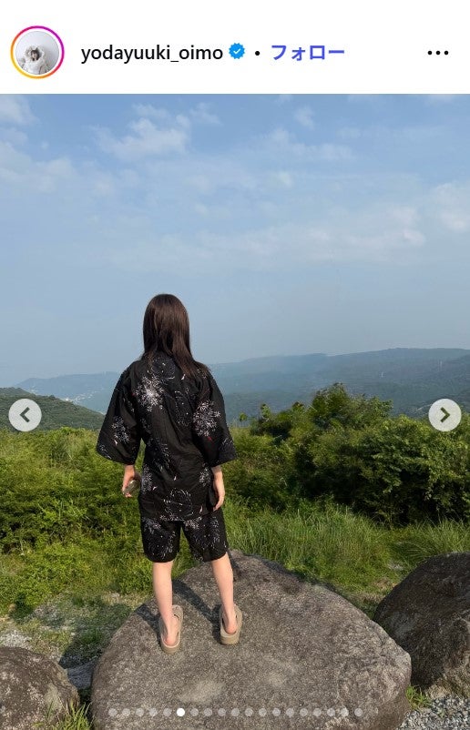 与田祐希Instagramより