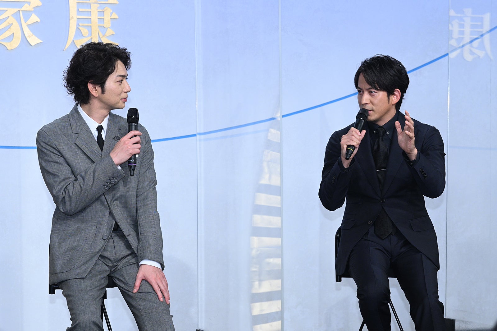 岡田准一、松本潤は「ケアがハンパない」出演決定前の電話・“ワインのごちそう”明かす＜「どうする家康」出演者発表会見＞