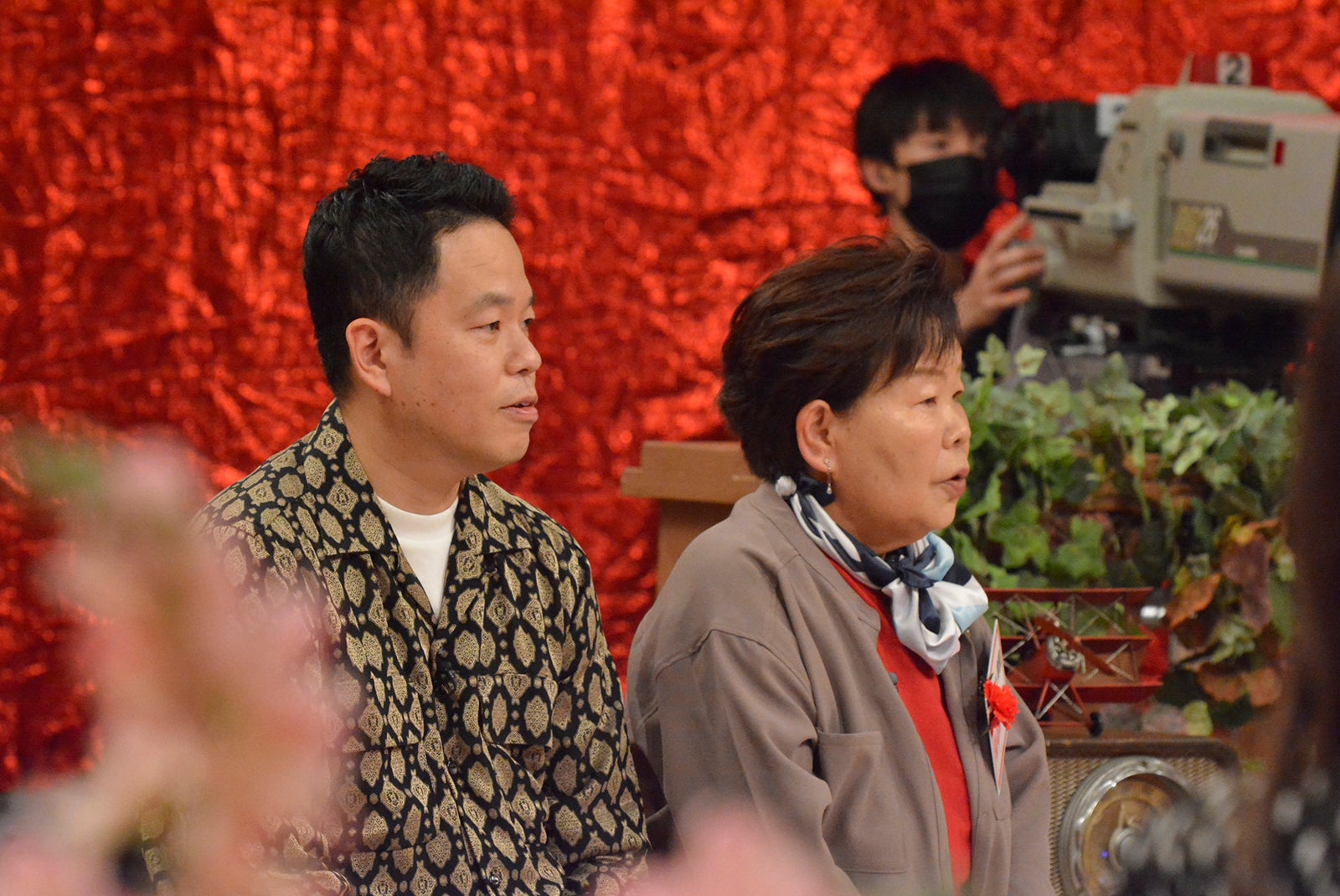 津田篤宏、母・きみ子 （C）読売テレビ