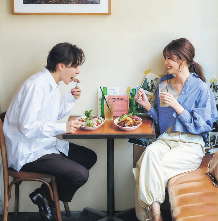 宮世琉弥、生見愛瑠(画像提供:小学館)