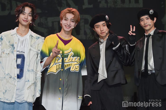 松田昇大、木村慧人、阿部顕嵐、高橋駿一(C)モデルプレス