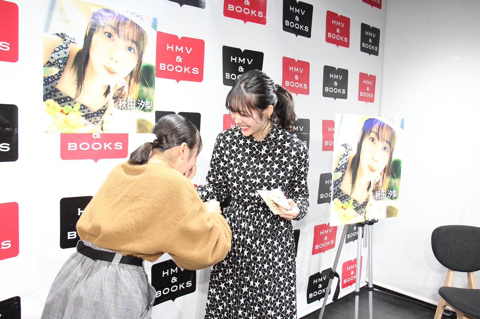 秋田汐梨、ファンと交流（画像提供：SDP）