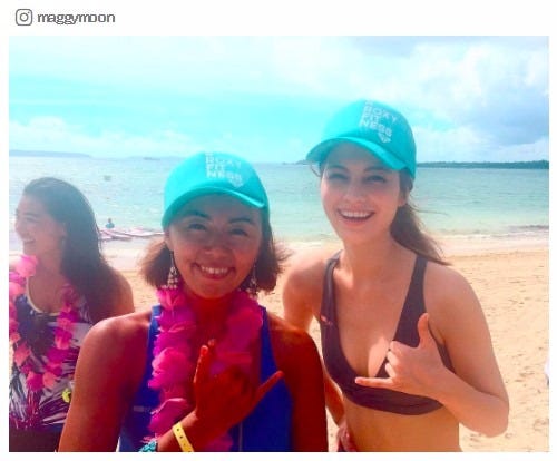 田中律子、まぎー/マギーInstagramより