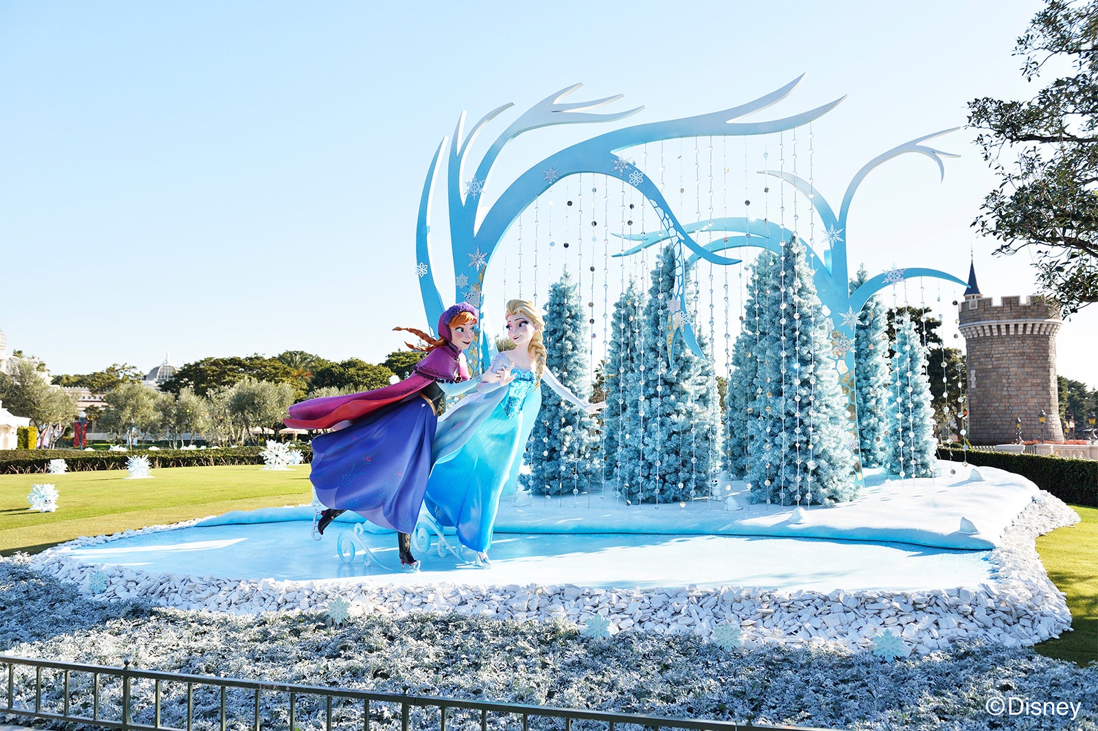 アナとエルサのフォトロケーション