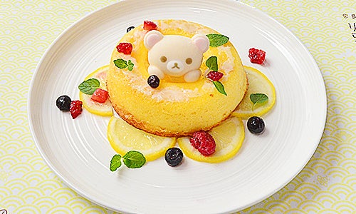 コリラックマの瀬戸内レモンしふぉん980円(C)2019 San-X Co., Ltd.All Rights Reserved.