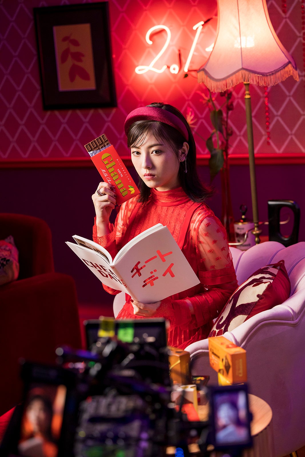 浜辺美波／新WEB動画メイキングより（提供写真）