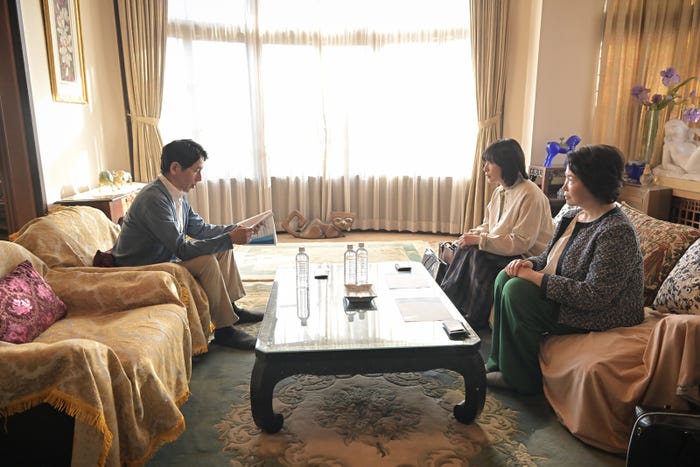 野間口徹、西田尚美、池谷のぶえ「クジャクのダンス、誰が見た?」最終話(C)TBS