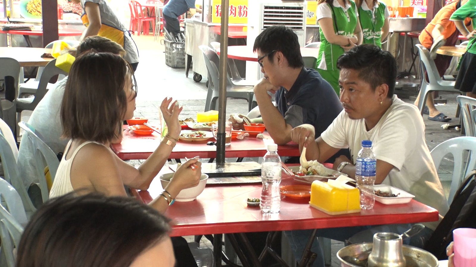 かにゃ、社長／「あいのり：Asian Journey」第19話より（C）フジテレビ