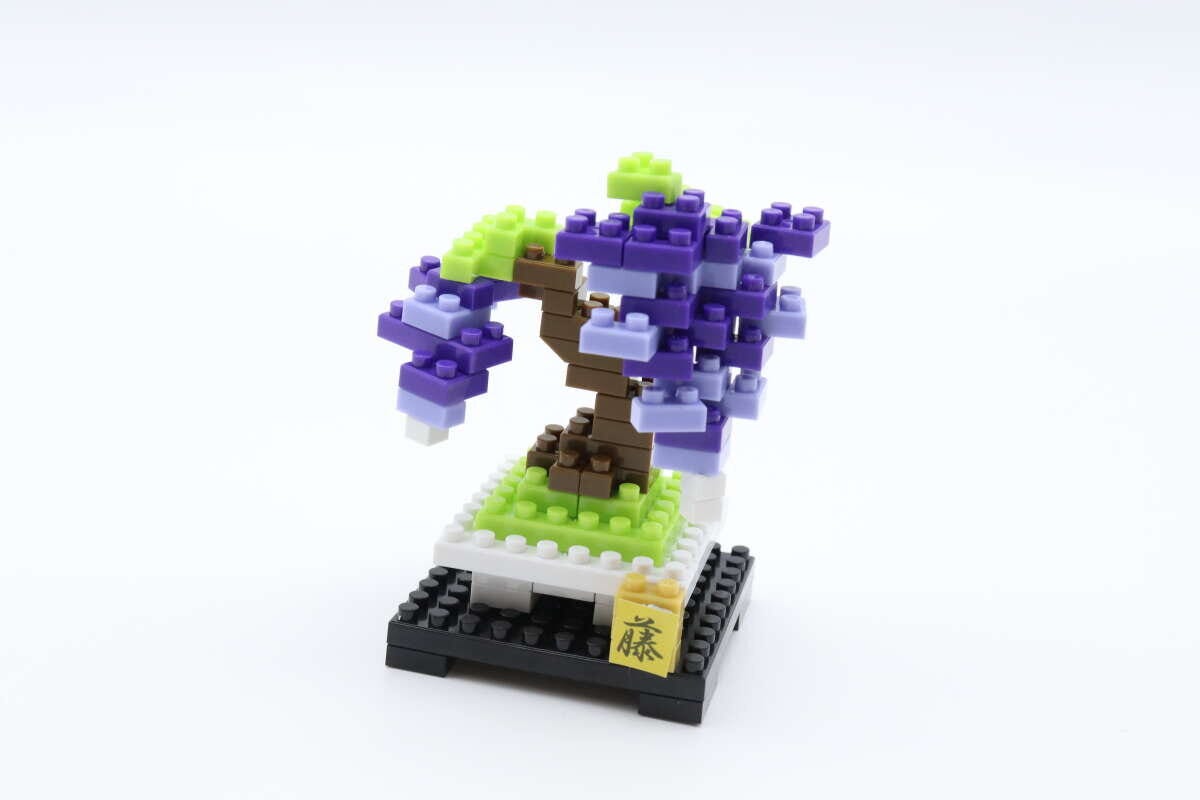 プチブロック（藤）　完成形