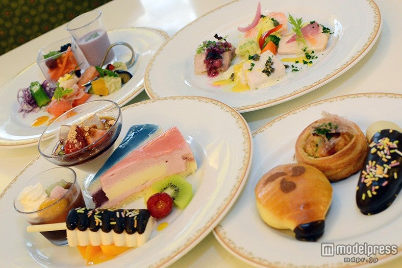 ブッフェで夏祭り気分