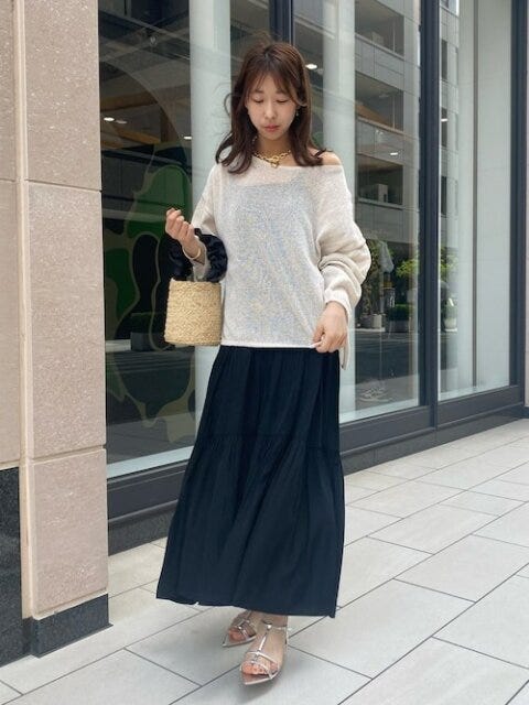 黒キャミワンピース