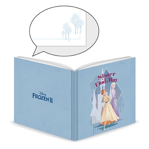 絵本風ノート（全3種）　各950円（C）Disney