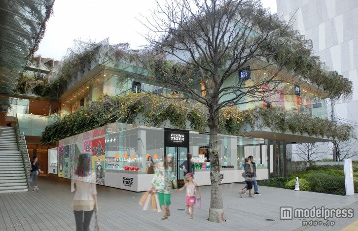 「Flying Tiger Copenhagen 二子玉川ストア」外観イメージ／画像提供：Zebra Japan