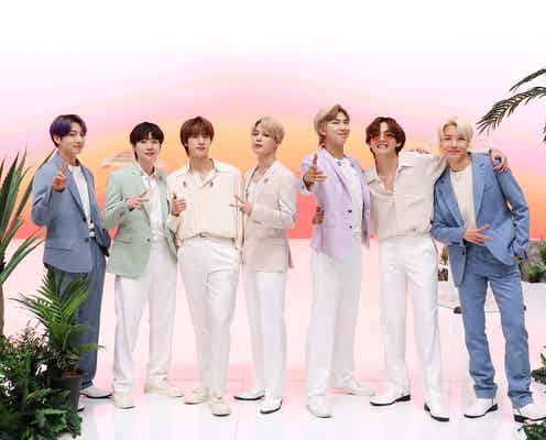 BTS、新曲「Butter」爽やかにパフォーマンス ARMYへの感謝語る