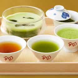 INARI TEAの各種日本茶メニュー／画像提供：渋谷フェイス