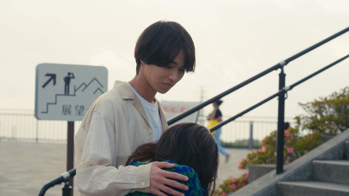 米村知希、大久保桜子/Netflix「オオカミちゃんには騙されない」最終話(C)Netflix