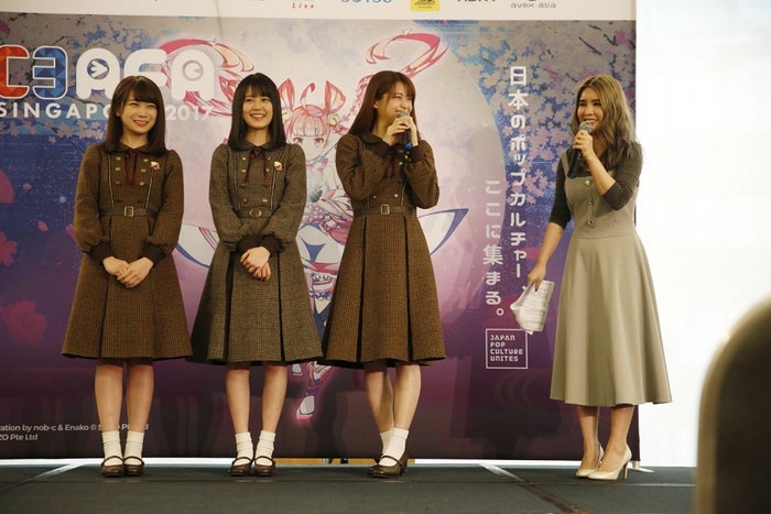 乃木坂46 アジア初進出の熱いライブ Mcは英語で挑戦 シンガポール公演セットリスト モデルプレス